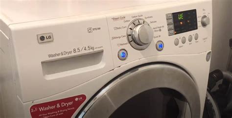 lg washer code ue|Causes courantes et solutions pour lerreur UE sur les lave